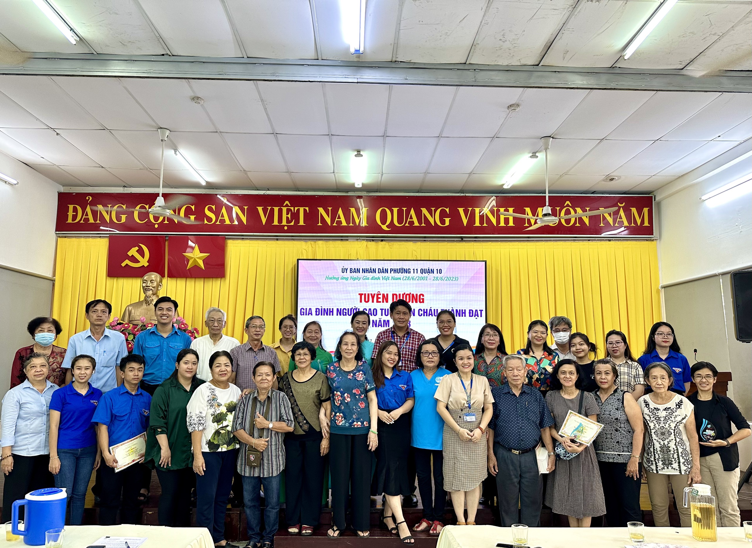 Image: Phường 11 tổ chức các hoạt động hưởng ứng Ngày gia đình Việt Nam 28/6